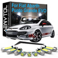 LED Interior Dome Map Reading Light Bulb Kit For Fiat Abarth Punto Grande EVO 1993- 2013 2