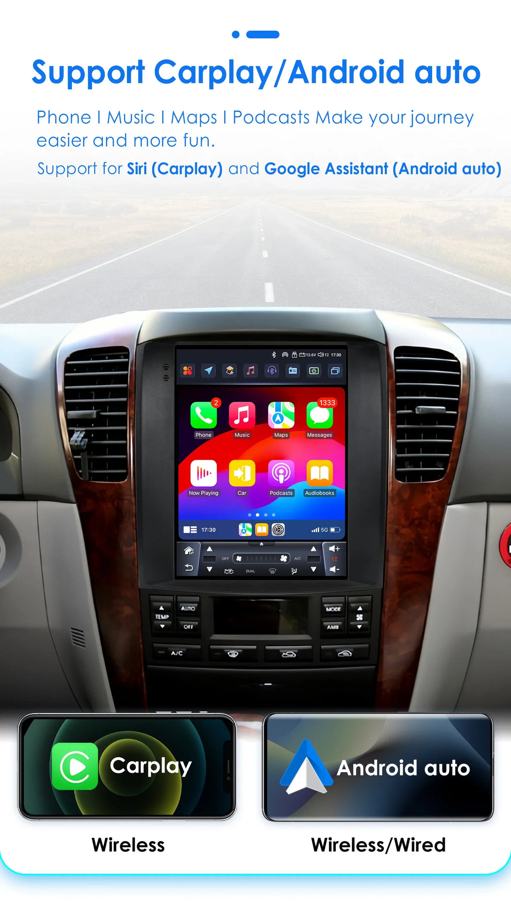 9.7"4G 8Core Android 14 Auto Car radio For Kia Sorento BL 2002-2006 Multimedia player GPS