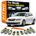 ZITWO LED Interior Light Bulb Kit For Skoda Octavia MK1 MK2 MK3 I II III A5 A7 1 for Skoda MK3 MK2 MK1 1996-2019 - Canbu