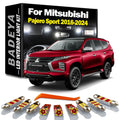 BADEYA 17Pcs LED Interior Map Dome Light Kit For Mitsubishi Pajero Montero Sport MK3 2016-