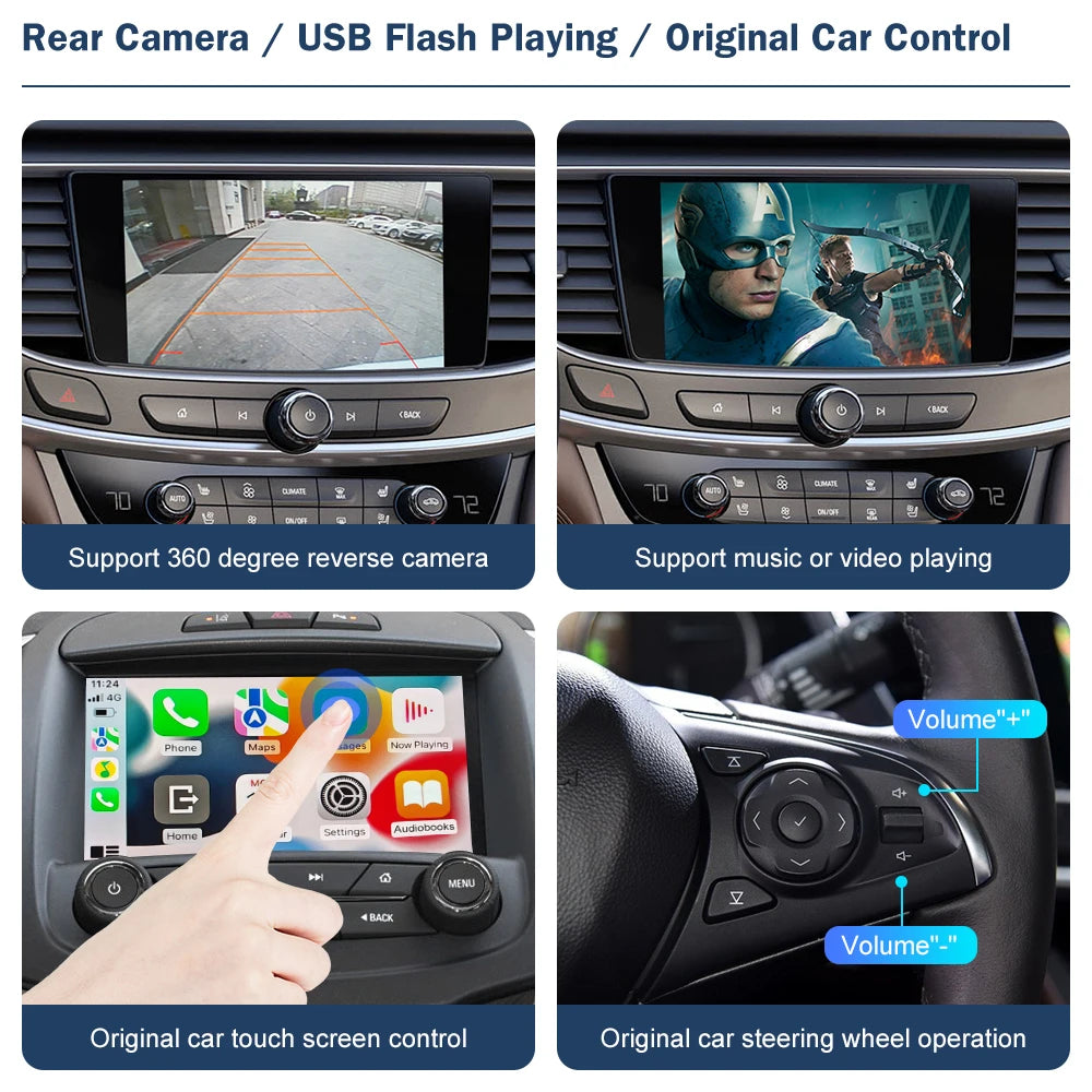 Wireless CarPlay for Buick LaCrosse 2013-2019 Android Auto Interface Mirror Link AirPlay C | AUTOKITSHOP