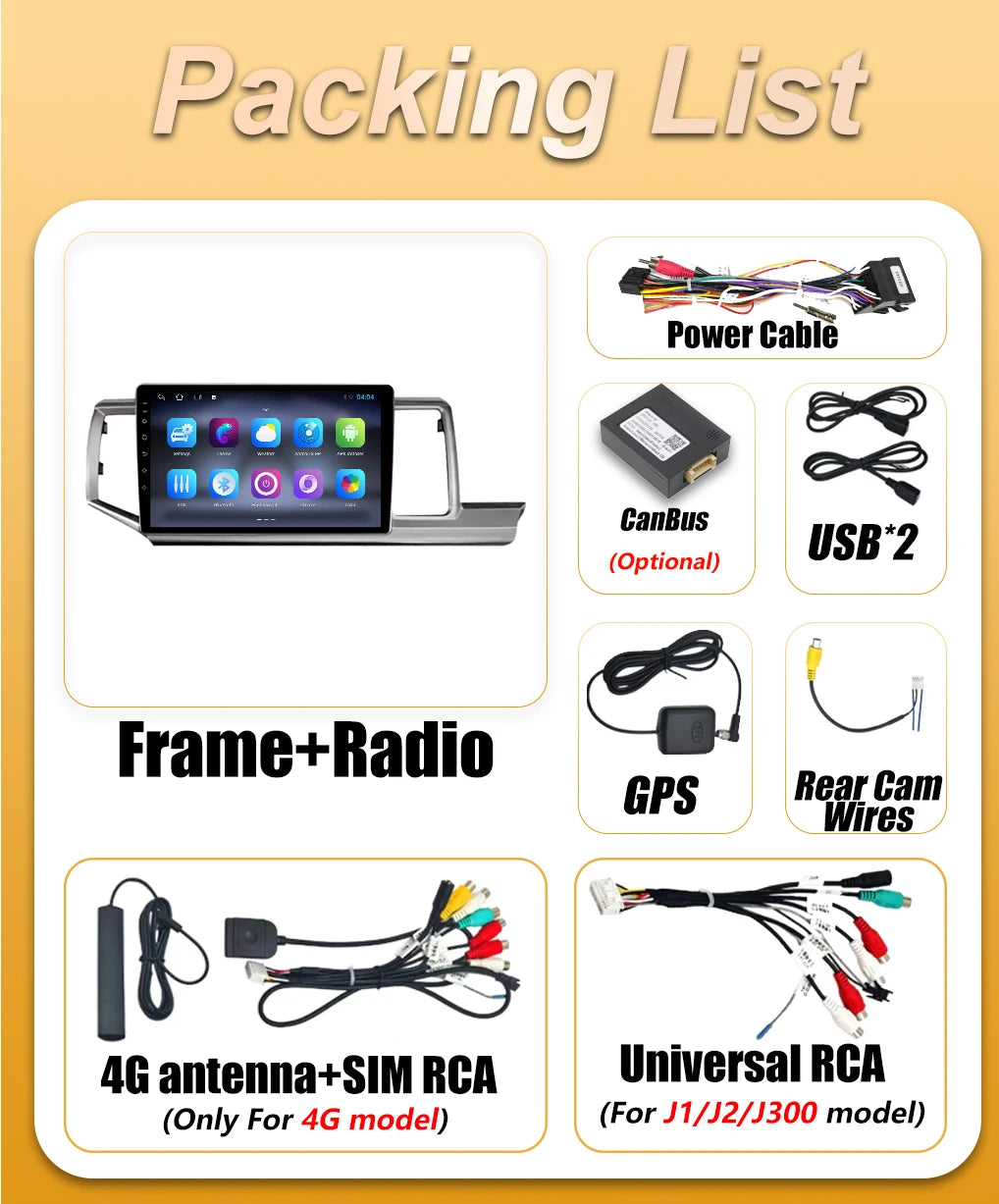 Android 16 Auto Carplay For Honda Stepwgn 2.0 RK 2009 2010 2011 - 2015 Multimedia Player C | AUTOKITSHOP
