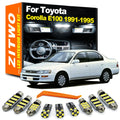 ZITWO 8Pcs LED Interior Dome Map Trunk Light Kit For Toyota Corolla AE100 E100 E for Toyota Corolla E100 E10 - Canbus LE