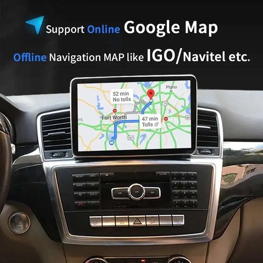 Android Touch Screen For Benz ML W166 ML320 ML350 ML400 ML500 2013 2014 2015 Multimedia Ra