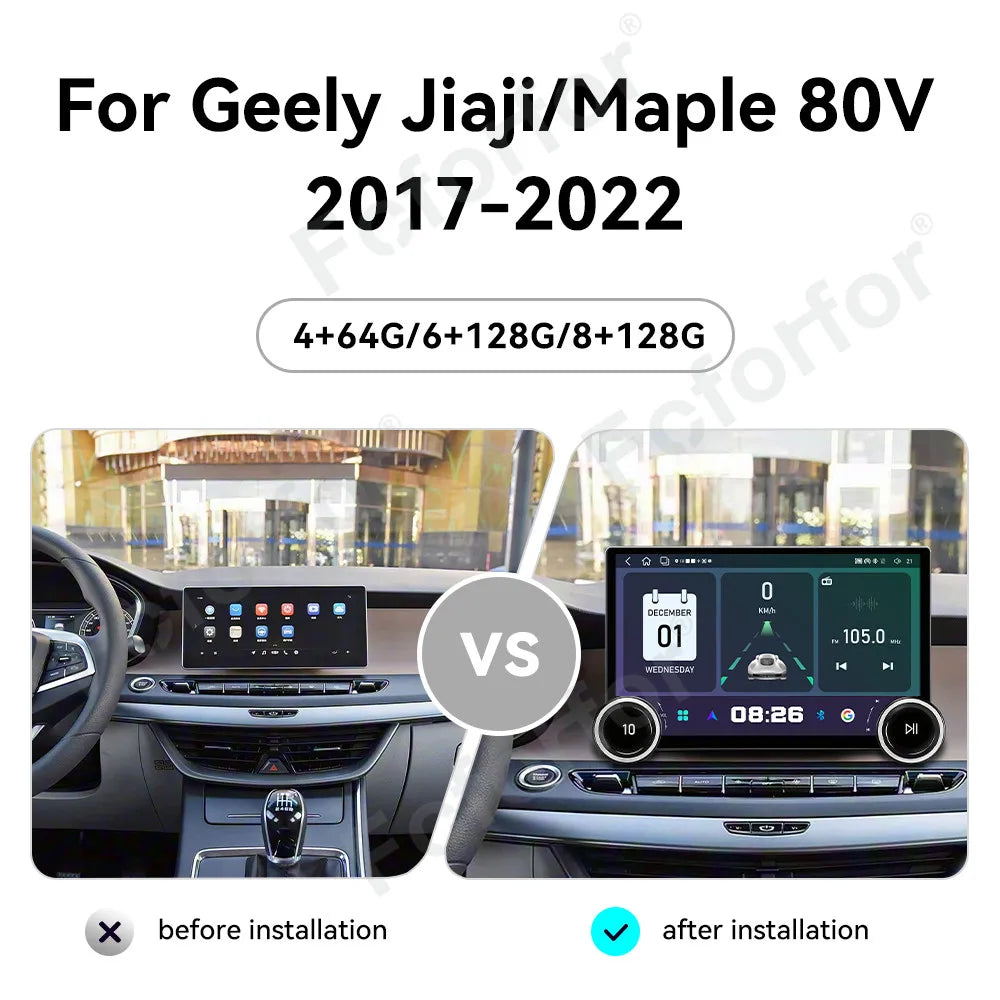 Android 15 11.5 Inch Wireless CarPlay Multimedia Large HD Touch Screen GPS Navi Car Radio