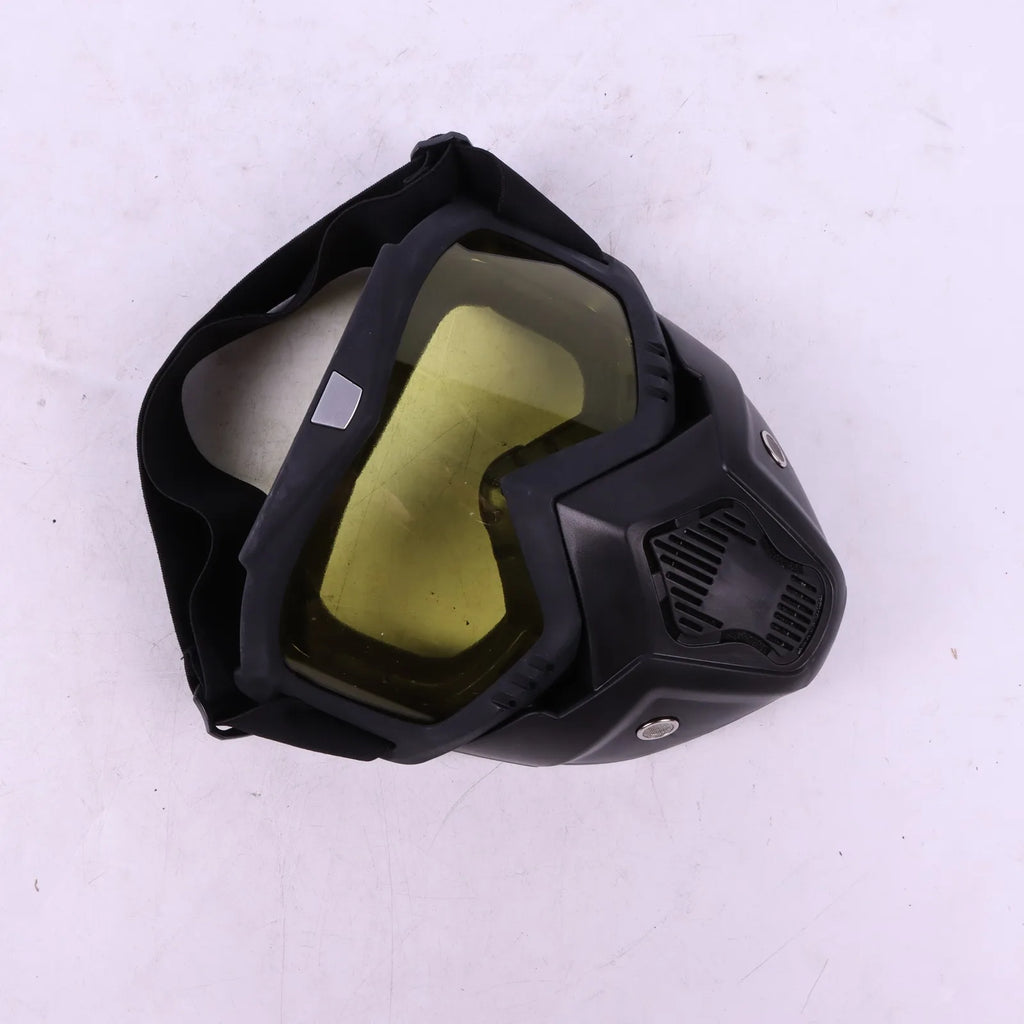 Motorcycle Riding Goggles Mask 1PC Polycarbonate Lens Clear Lens Eye Protection For Off-Ro