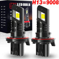 H13 9008 P26.4t LED Headlight Bulbs Canbus Error Free Powerful Car Fog Lamp White Turbo Di
