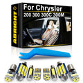 LED Interior Light Kit for Chrysler 200 300 300C 300M - Canbus Error-Free Bulbs | AUTOKITSHOP
