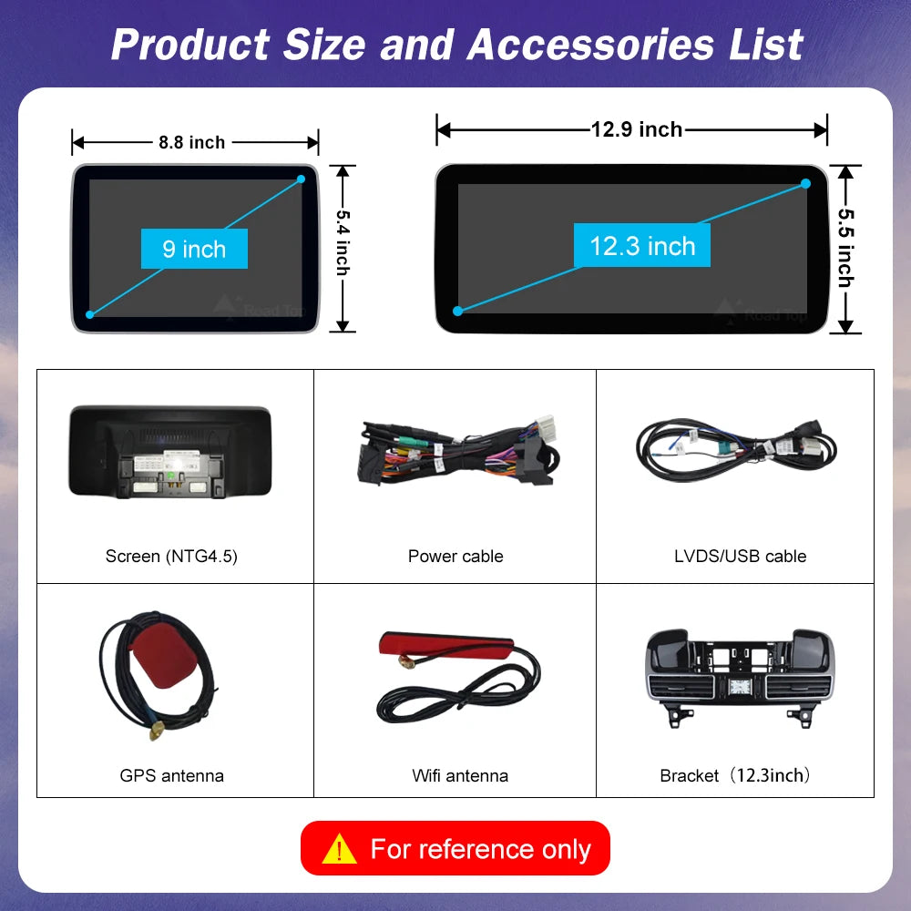 Android 13 Radio for Mercedes-Benz ML W166 GL X166 SLC SLK 2012-2015 GPS Navigation Blueto | AUTOKITSHOP