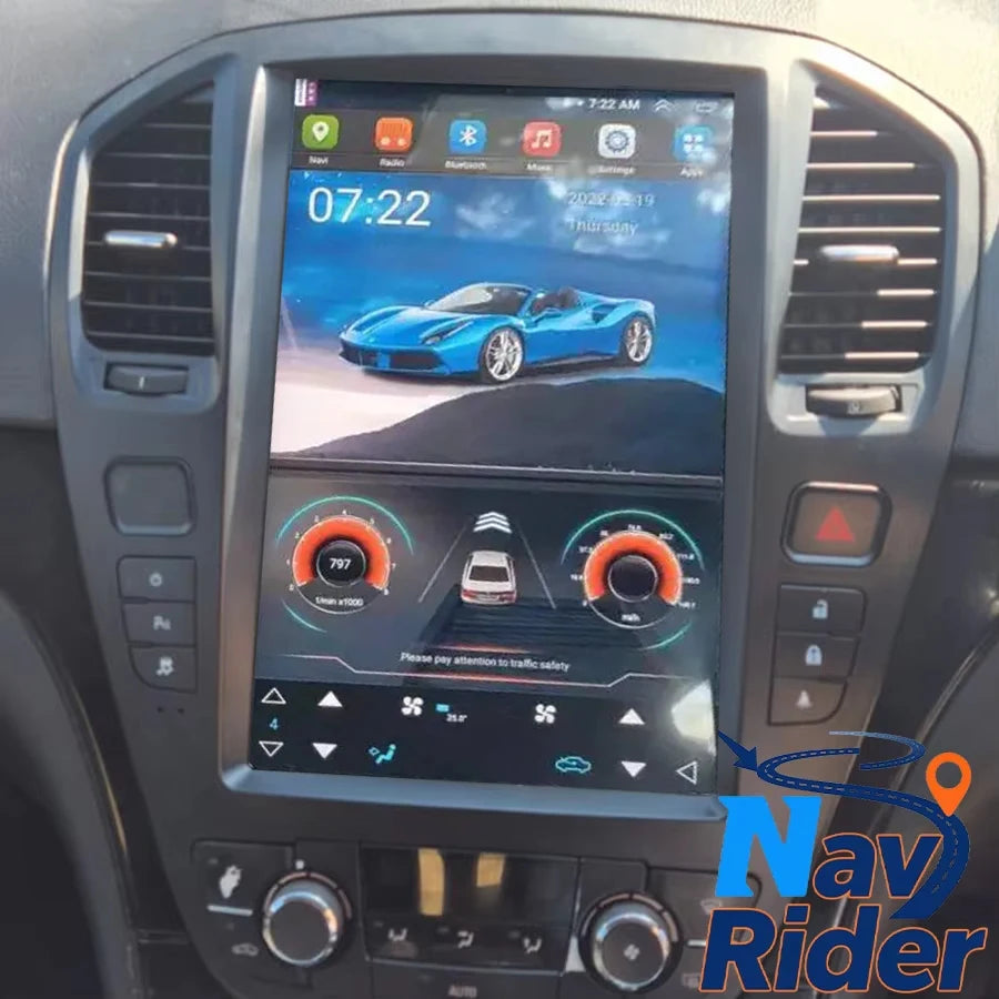 For opel Insignia 2009-2013 CD300 CD400 Regal Vauxhall Vertical Screen Car Radio GPS Navig