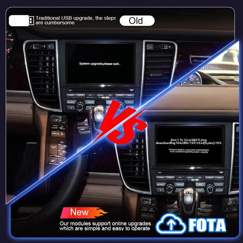 Wireless New Carplay For Porsche 911 Bosxter Cayman Macan Cayenne Panamera PCM/CDR Android