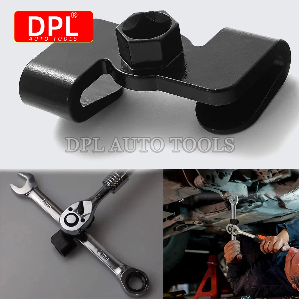 Wrench Extender Adaptor for 1/2 Inch Drive Wrench Extender Tool To Leverage Over Stubborn Nuts a - Automotive LED Light