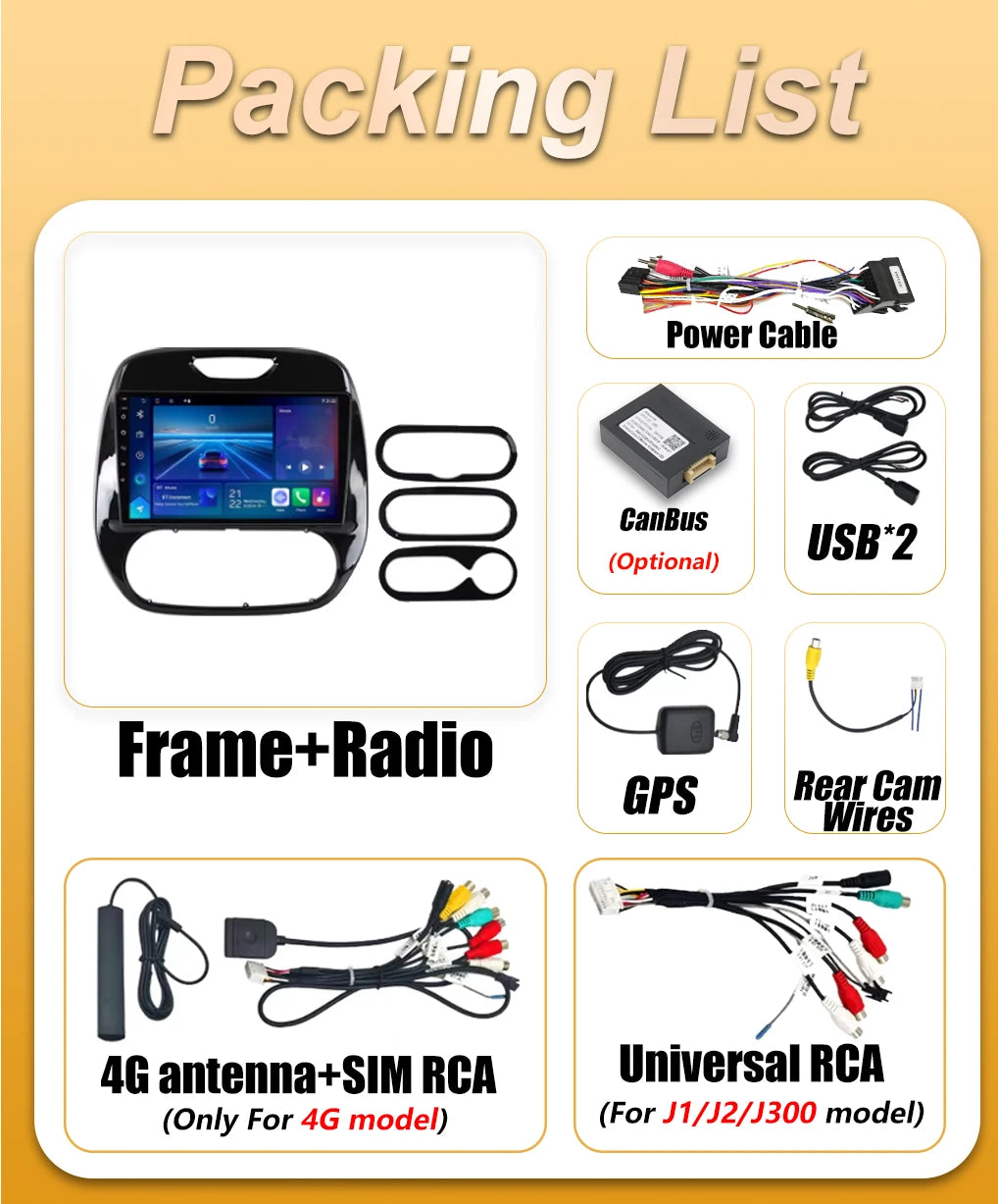 Android 16 Carplay Car Radio For Renault Kaptur Captur Clio Samsung QM3 2013 2014 2015 201 | AUTOKITSHOP