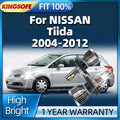 LED Headlight 30000LM H4 Auto Lamp For NISSAN Tiida 2004-2012 2006 2007 2008 2009 2010 201