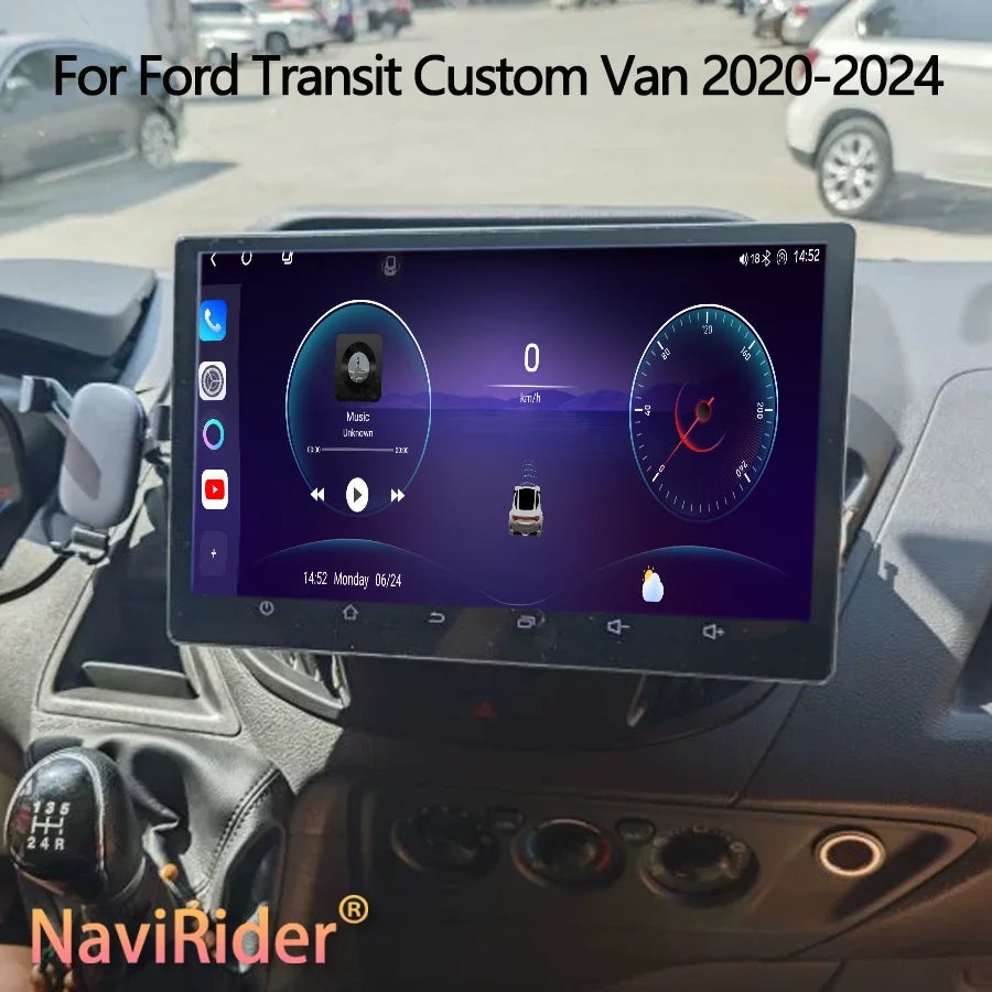 13.3 inch Android Car Stereo for Ford Transit Custom Van 2020-2024 Carplay Android Auto GP