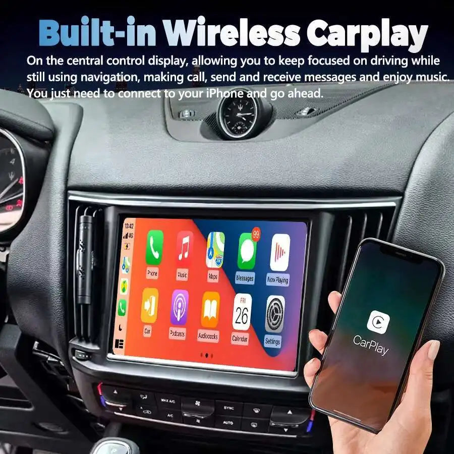 Android Screen Car Radio For Maserati Levante 2016-2024 Multimedia Video Player Stereo Aut | AUTOKITSHOP