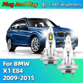 Wireless LED H7 Canbus Headlight High Power 180W CSP 6000K Car Light For BMW X1 E84 2009 2