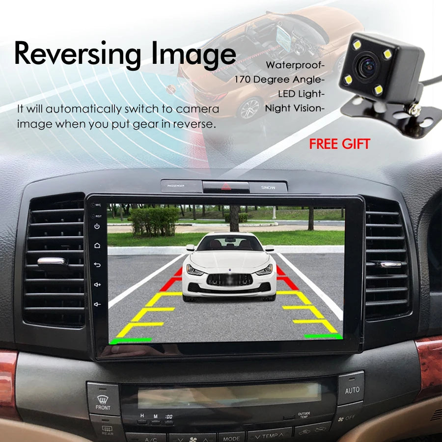 AI Voice Android 14 Car Video Player Radio Upgrade For Toyota Allion Premio T240 Autoradio