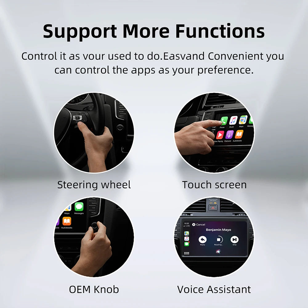 CarPlay Android Ai Box Wired To Wireless carplay Android Octa-core 4G+64G 8G+128GPlug and