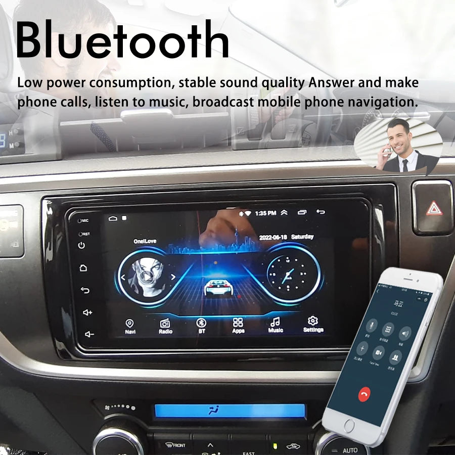 Carplay Android BT Screen Car GPS Navigation For Toyota Auris 2013 2014 2015 Auto Radio Au