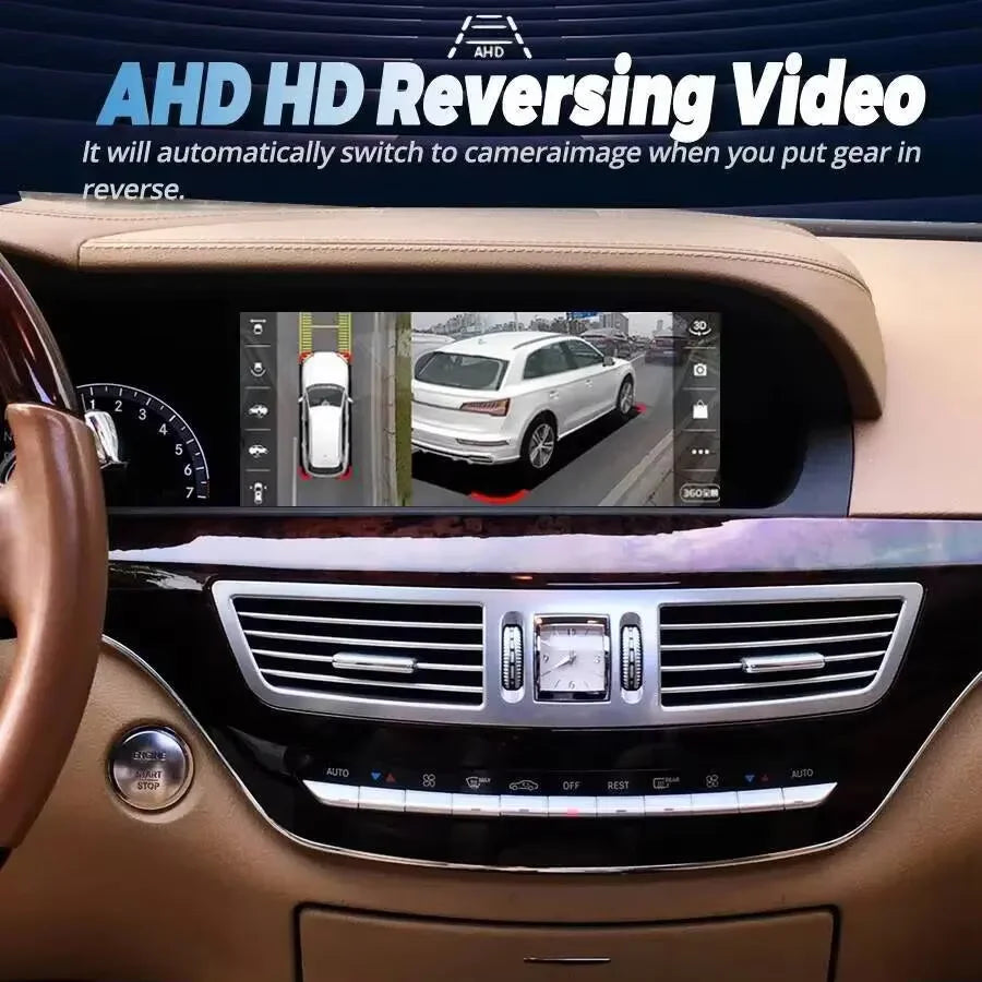12.3inch Android Stereo For Mercedes Benz S Class W221 2006-2013 Car Multimedia Radio Play | AUTOKITSHOP
