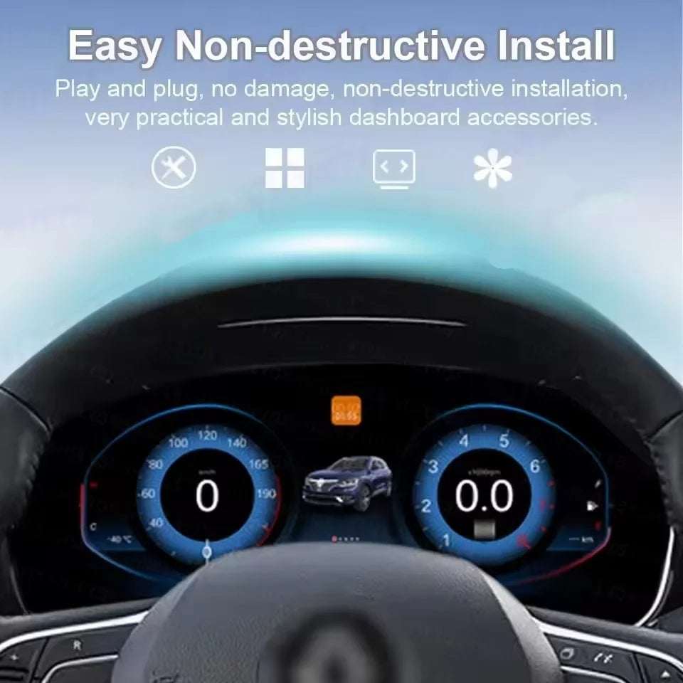 LED Interior Light Kit for Renault 2016-2019 - Canbus Error-Free Interior Bulbs