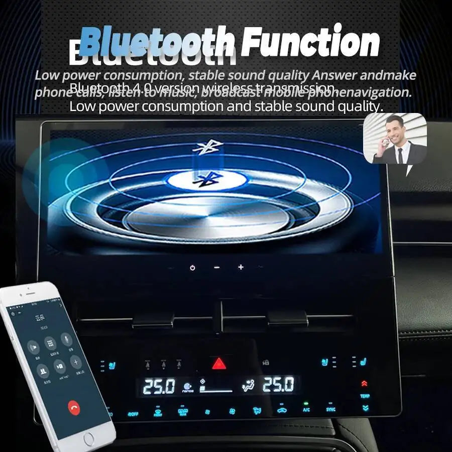 12.3inch Android Carplay Auto For Toyota Avalon 2024 Car Radio DSP Navigation Multimedia P
