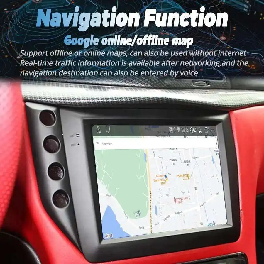 Android 15 8.4" For Maserati Gran Turismo GT GC 2007-2017 Car Radio Multimedia Player Ster