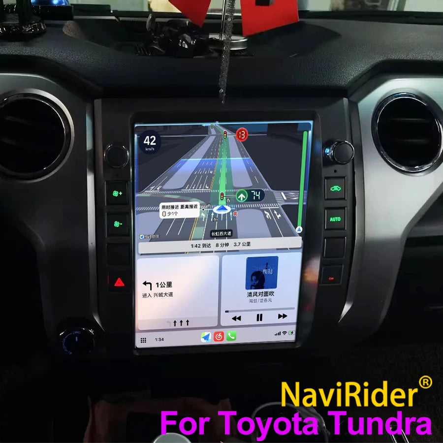 For Toyota Tundra 2015-2020 Android Multimedia Video Player Touch Screen Car Radio Auto St