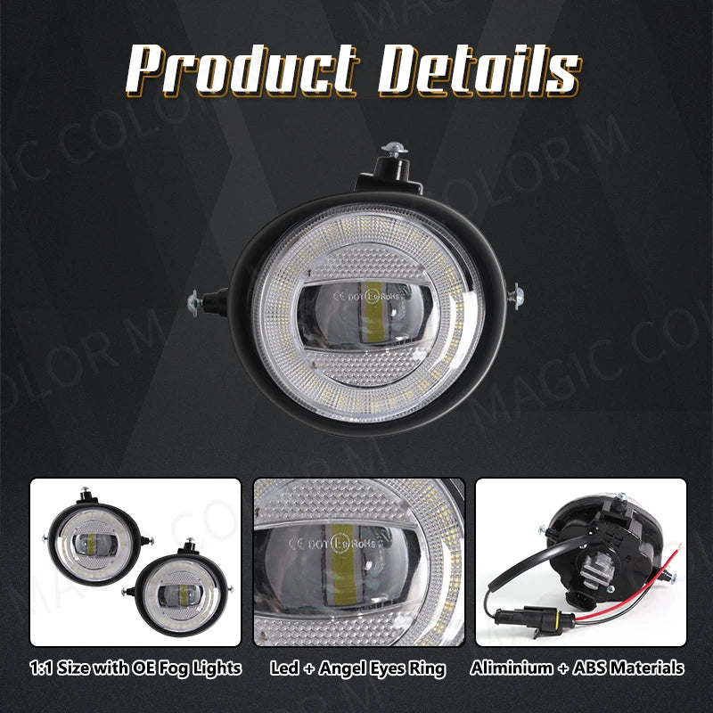 Fog Lights Headlight for Mazda RX-8 MPV 6 5 3 2 CX-7 CX-5 CX-9 MX-5/Miata Auto Led Halogen | AUTOKITSHOP