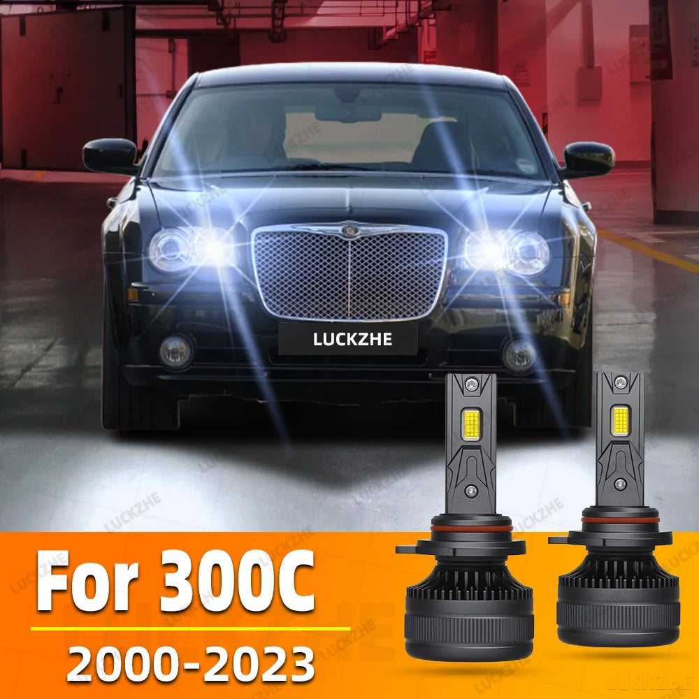 2-Piece LED Interior Light Kit for Chrysler 300C 2000-2012 - Canbus Dome Map Door Trunk Bulbs | AUTOKITSHOP