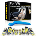 LED Interior Light Kit for Volkswagen VW TCROSS C11 Tiguan 5N AD1 Touareg 7L 7P Touran 1T1 1T2 1T3 5T1 Accessories AB...