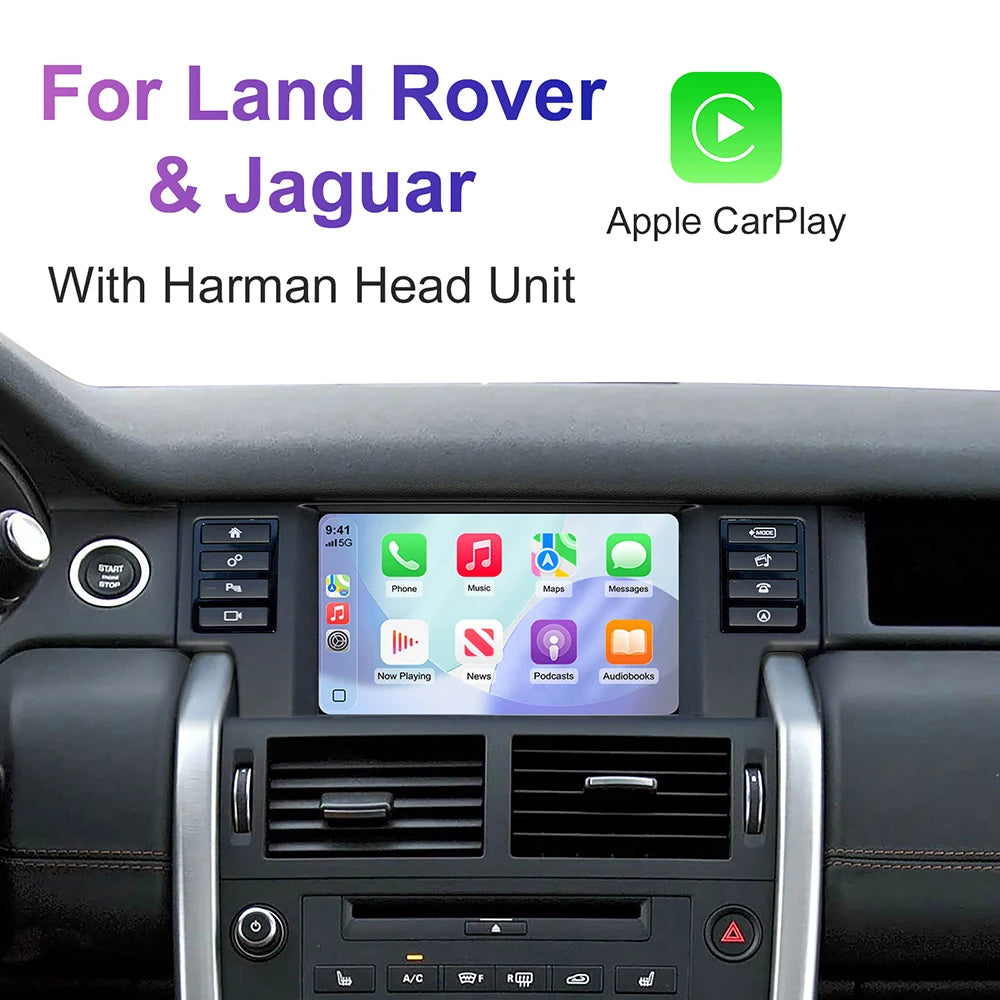 Wireless Carplay Android Auto Fits For Land Rover Jaguar Bosch Discovery 4 Evoque Freeland