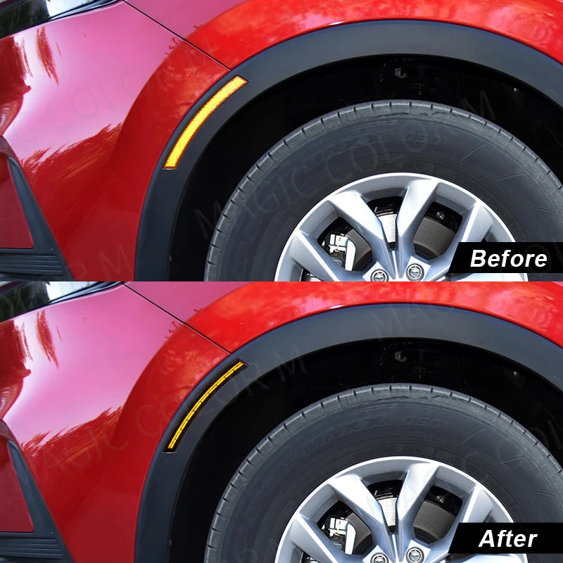 LED Side Marker For Honda CRV CR-V 2023 2024 Car Wheel Arch Eyebrow Light Front Fender Dri | AUTOKITSHOP