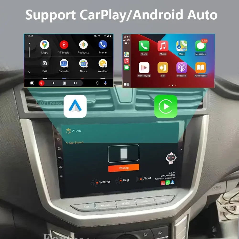 Android 16 wifi+4G Carplay Car Radio For Maxus T70 T60 MG Extender LDV D20 2019-2021 Navig