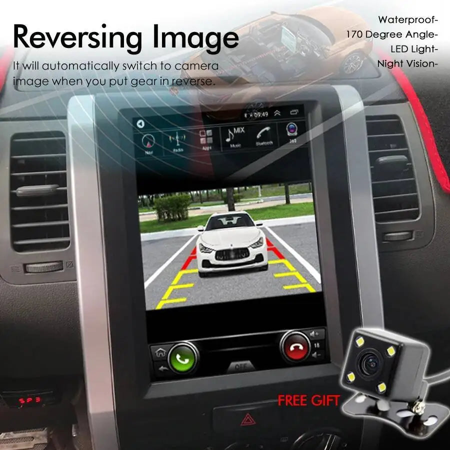 AHD GPS DSP 256GB SCREEN For Nissan Xtrail MX6 X-trail T31 2007-2015 Android 15 wireless B
