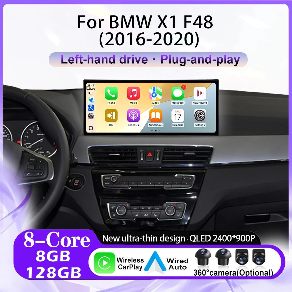 Wifi Car Radio For BMW X1 F48 2016-2020 NBT EVO System Android 16 Multimedia Video Player