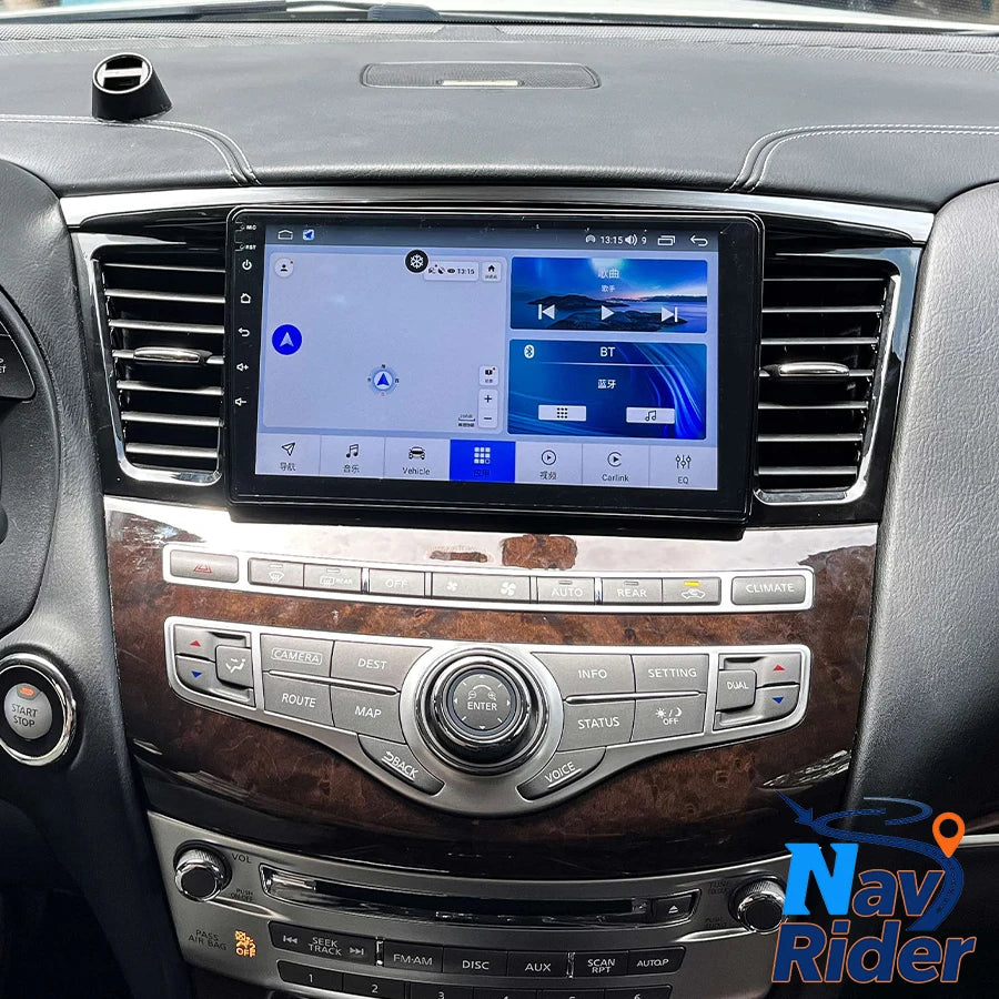 9inch For Infiniti QX60 JX35 2011-2019 Android Auto CarPlay GPS Navigation Stereo Video Ca