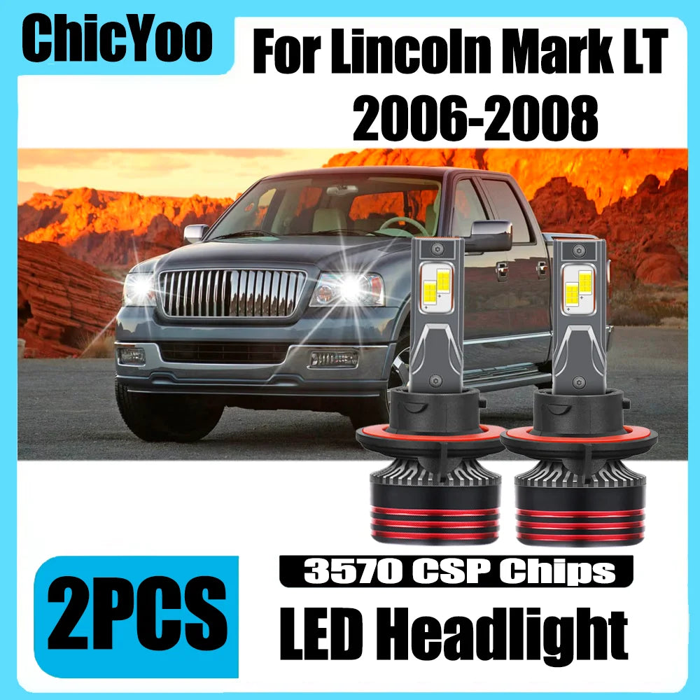 3570 CSP Chips H13 High Low Beam LED Headlights 150W 30000LM 6000K White Auto Headlamps Fo
