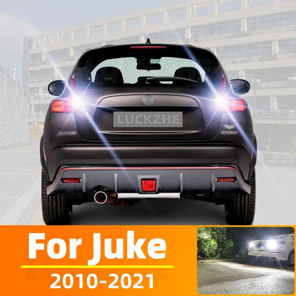 2-Piece LED Interior Light Kit for Nissan Juke F15 F16 Accessories 2010-2021 - Canbus Dome Map Door Trunk Bulbs | AUT...