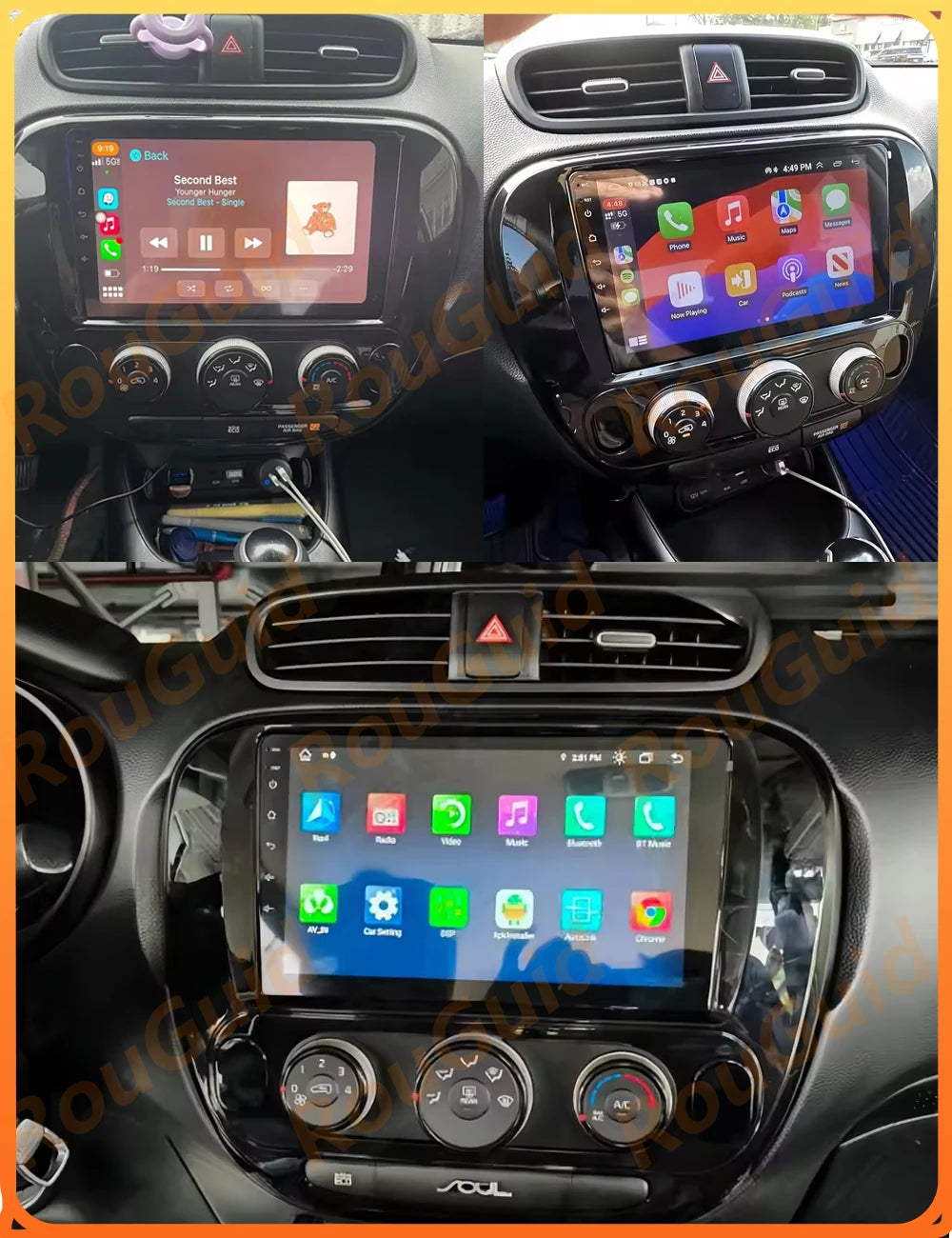 Android 16 Carplay For KIA SOUL 2 2013 2014 2015 2016 2017 Multimedia Player Bluetooth 2k  | AUTOKITSHOP