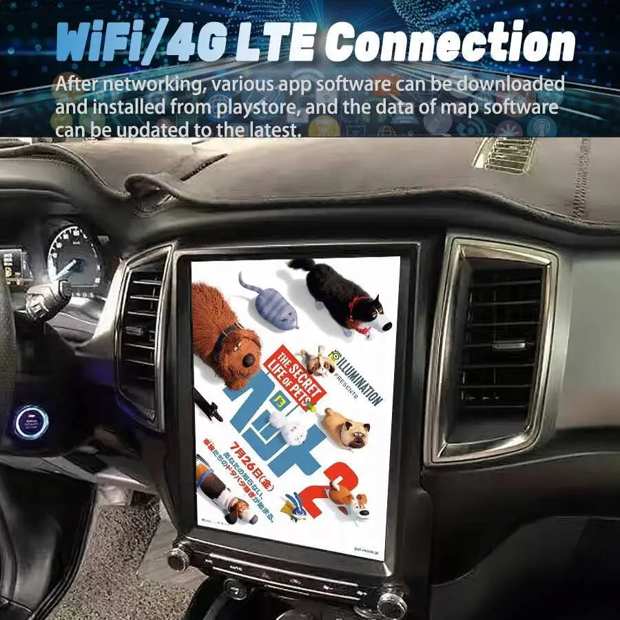 12.1Inch Android 15 For Ford Ranger F250 2016-2021 Car Multimedia Video Player Stereo Auto | AUTOKITSHOP