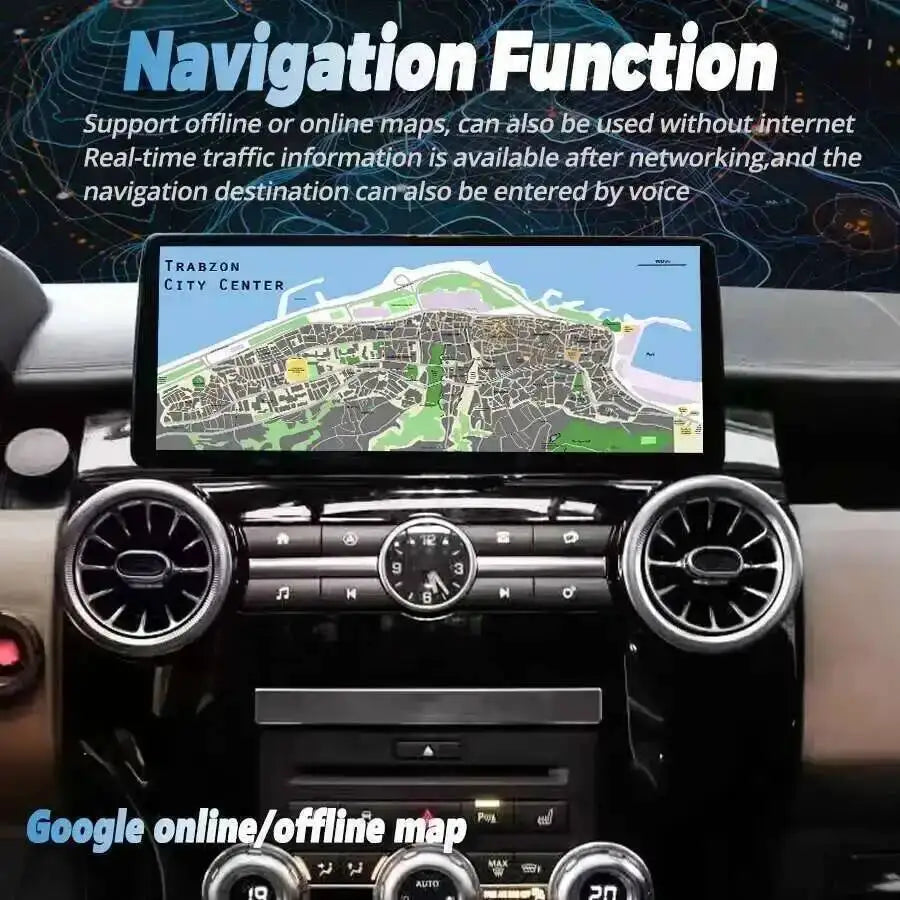 Multimedia Video 12.3" Android Car Radio For Land Rover Discovery 4 LR4 2009-2016 Player S | AUTOKITSHOP