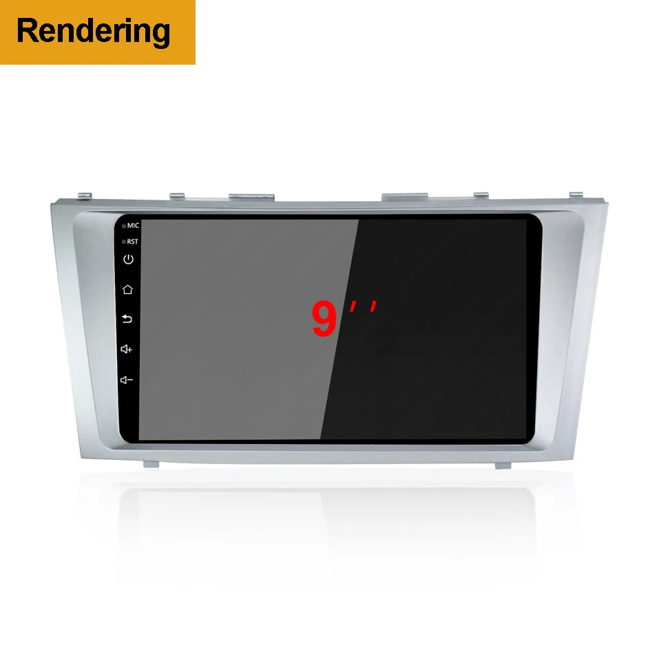 9 Inch Car Video Fascia for Toyota Camry Solara 2006-2009 Panel Player Audio Frame Dashboa