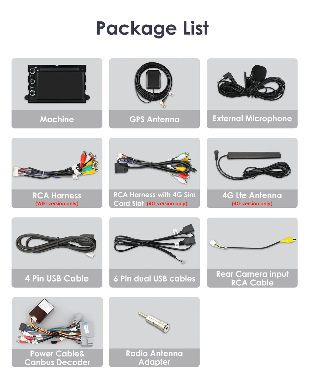 Android Auto Car radio GPS navi Stereo For Ford 500 F150 F250 F350 Fusion Explorer Escape