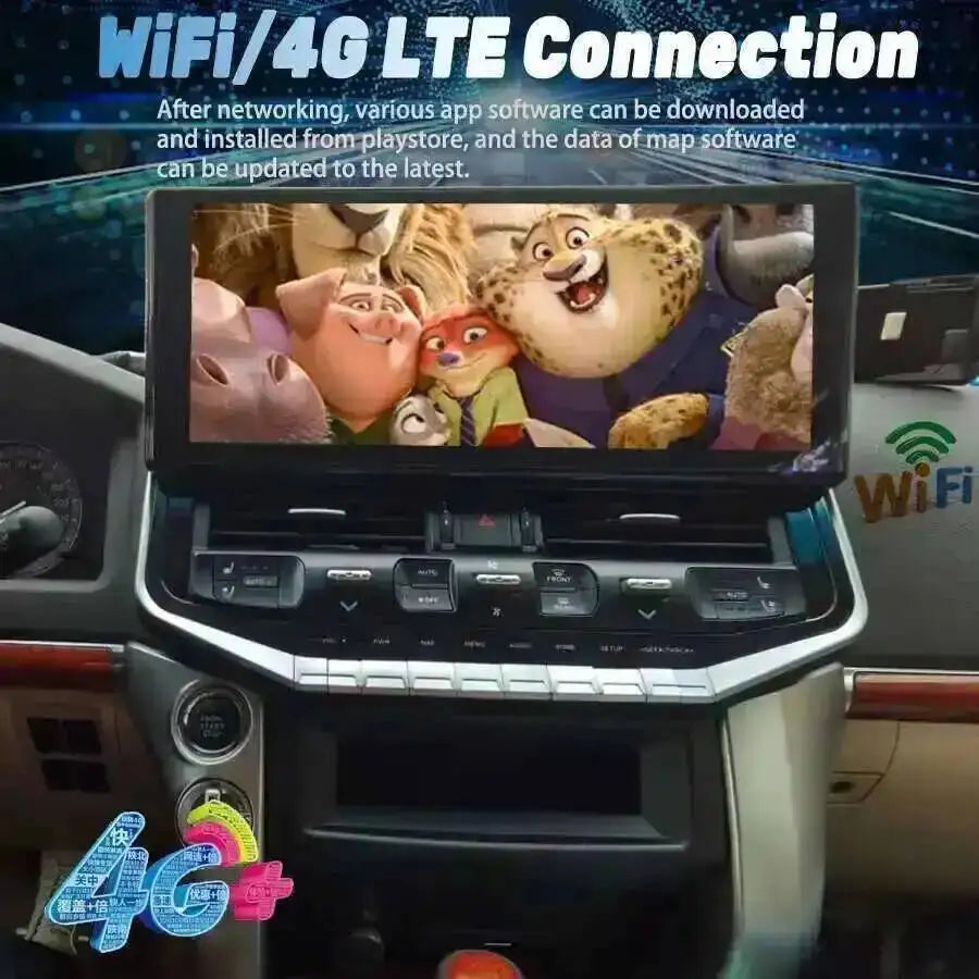 Carplay Multimedia Android Screen Car Radio Video Player GPS Navigation 16.2inch For Toyot | AUTOKITSHOP