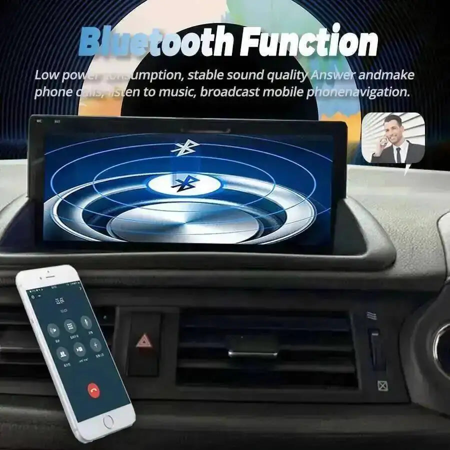 For Lexus CT CT200 2011-2019 Car Radio Android Touch Screen Navigation Video Player Auto S