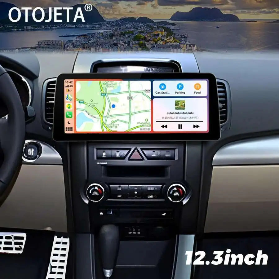 12.3inch Carplay Head Unit Car GPS Navigation Video Player Radio Stereo For KIA Sorento 20