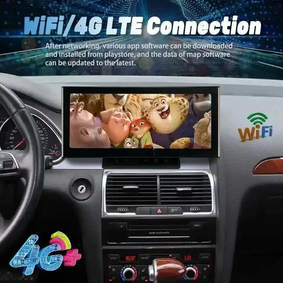 For Audi Q7 4L 2005-2015 Android 15 Auto Car Radio Carplay Screen MMI 2G 3G GPS Navi With  | AUTOKITSHOP