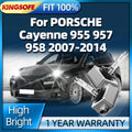 High Bright D1S 6000K White HID Xenon Headlight Bulb For PORSCHE Cayenne 955 957 958 2007-